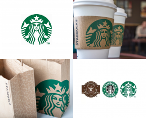 Starbucks circle logo design