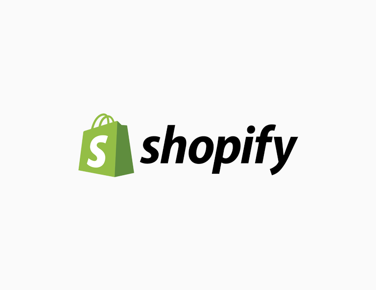 Online shop logo - Shopify