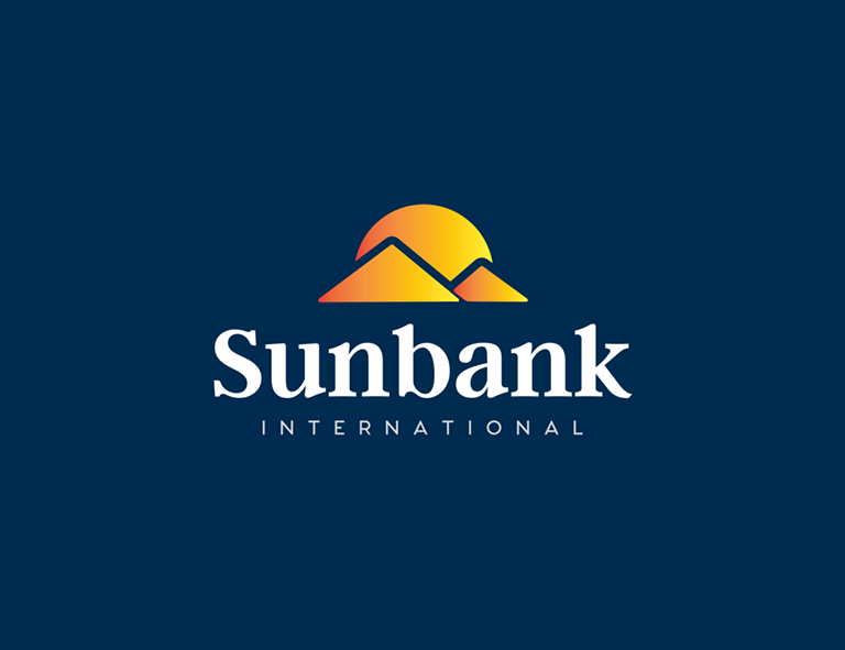 Sunbank - bank logo design