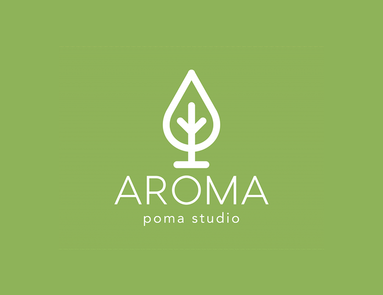 Wellness logo design - Aroma Studio