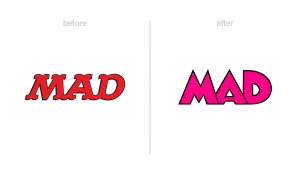 Mad Magazine logo redesign