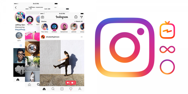 Instagram gradient logo