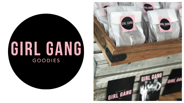 Girl Gang Goodies logo made with Looka