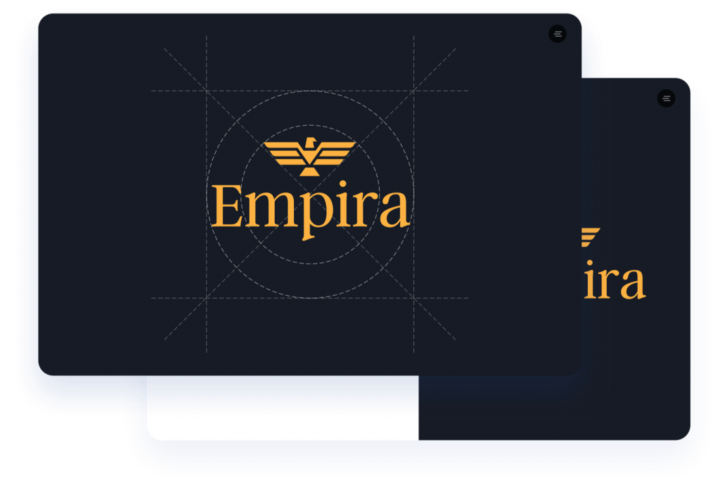 Empira logo brand guidelines.