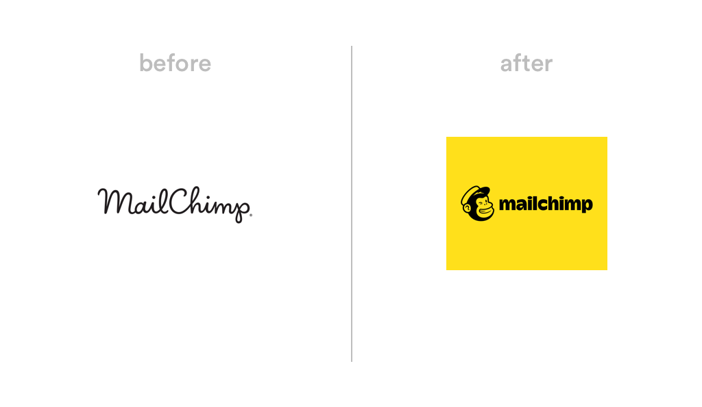 Mailchimp logo redesign 2018