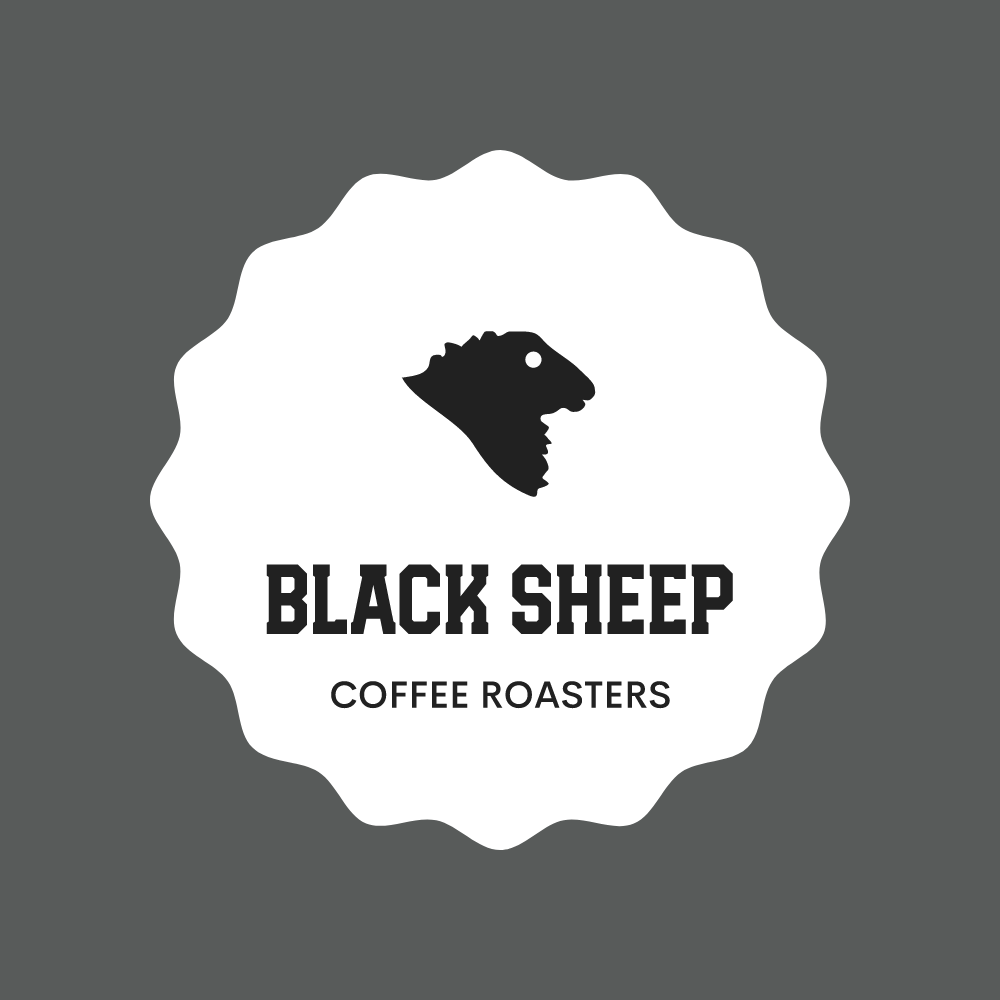 Black sheep logo with container