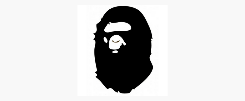 a bathing ape animal logo symbol