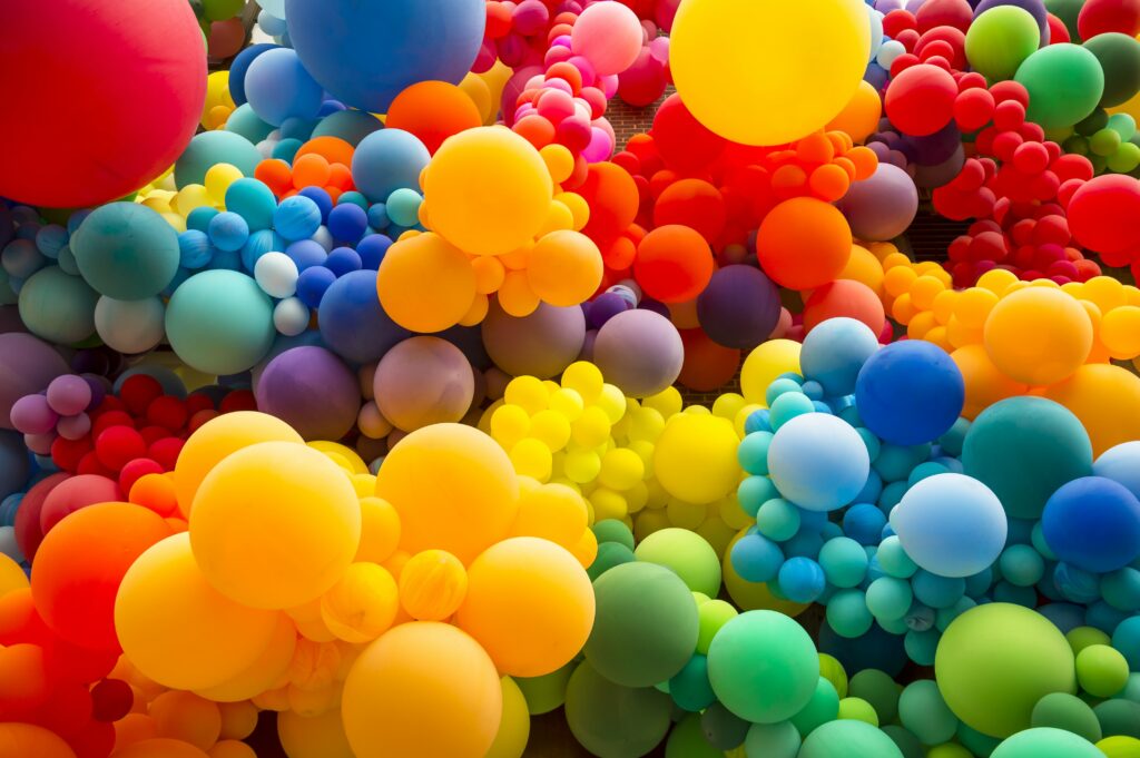 colorful balloons