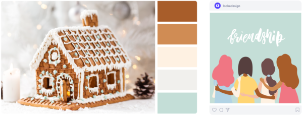 a gingerbread house