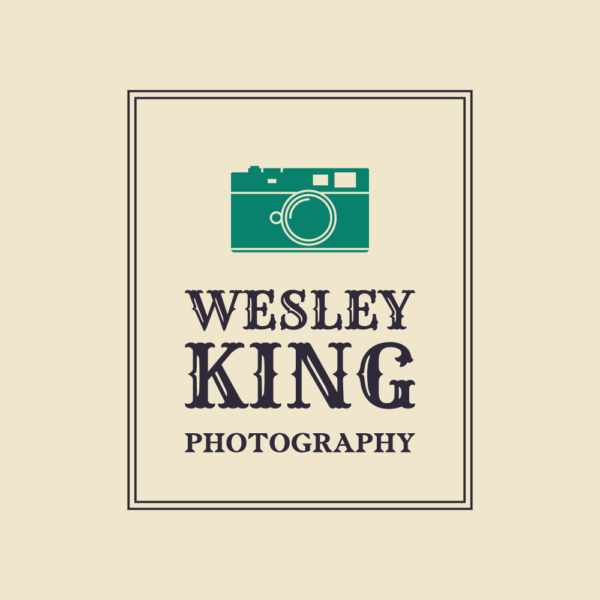 Wesley King Photography Vintage Style Logo