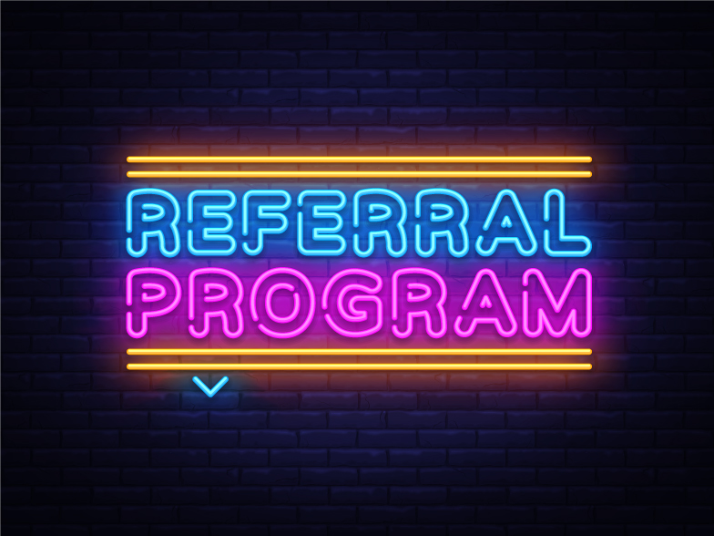 referral program sign