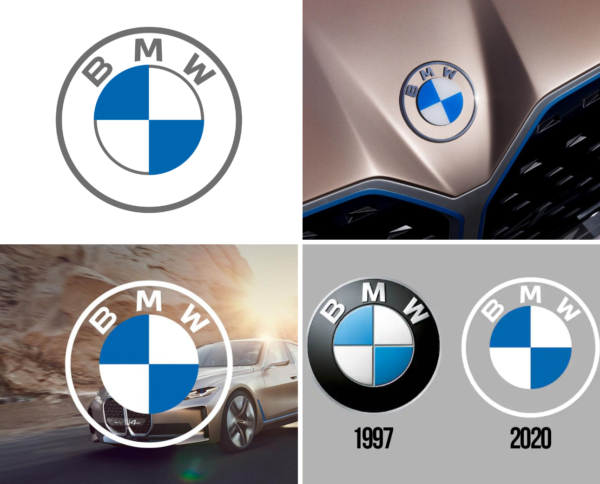 BMW new circle logo