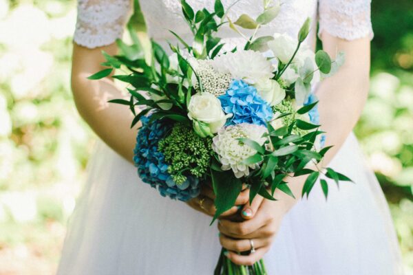 handmade wedding bouquet 