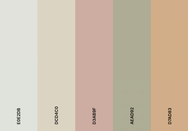 earthy aesthetic color palete