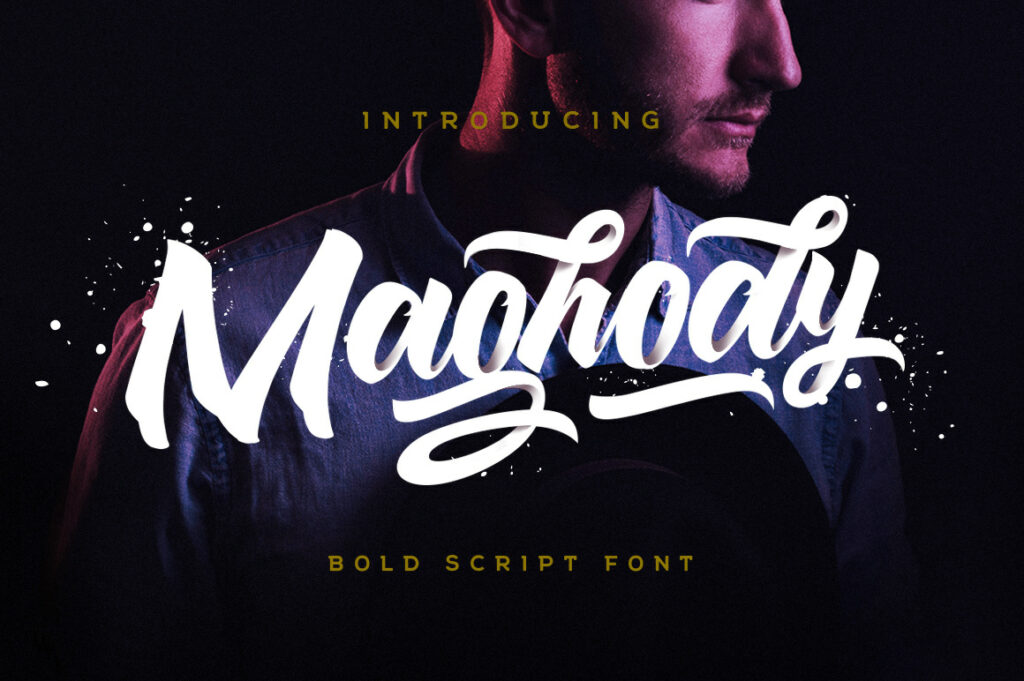 bold cursive tattoo fonts