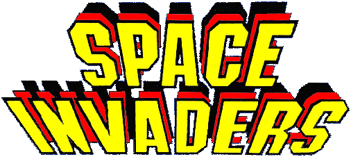 Space invaders logo