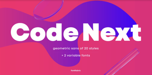 code next sans serif font 2021