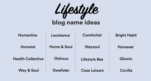 How to Choose a Blog Name With 100 Blog Name Ideas You ll Love