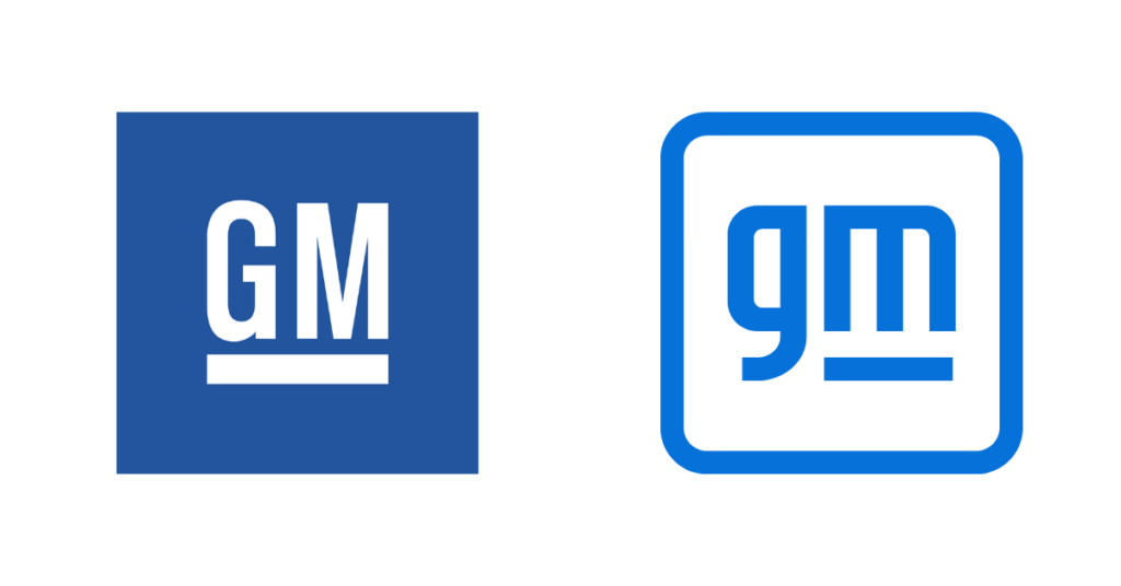 General motors logo redesign 2021