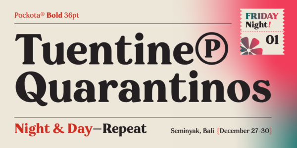 pokota retro serif font