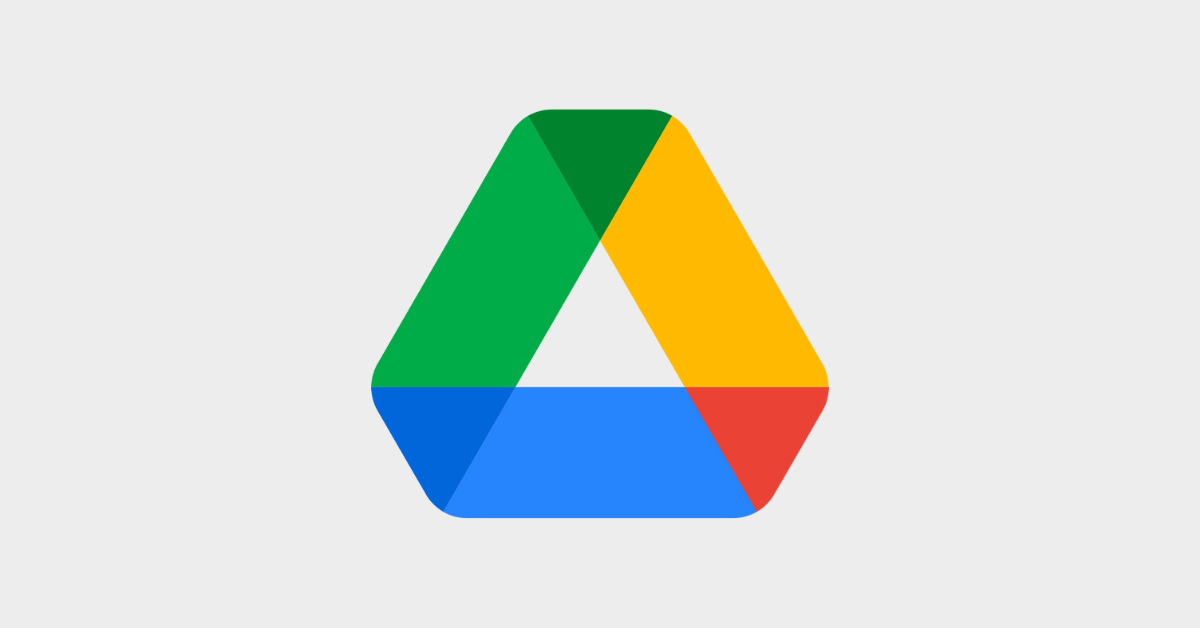 Google drive triangle logo