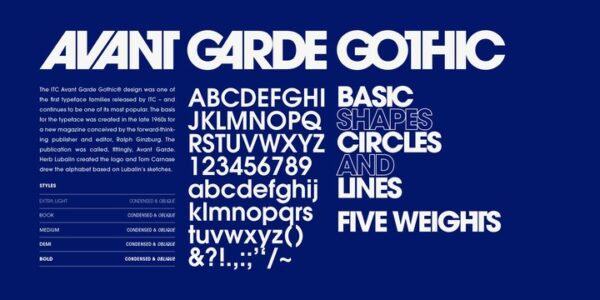 font posters