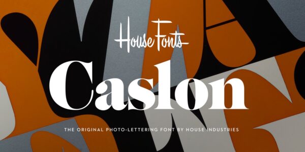 benguiat caslon vintage font