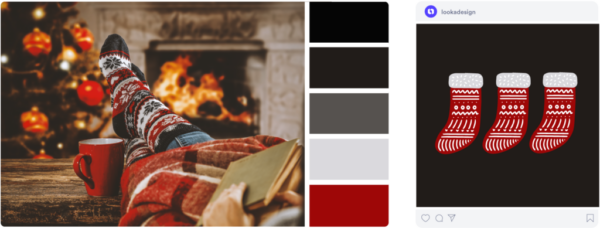 classic christmas color palette