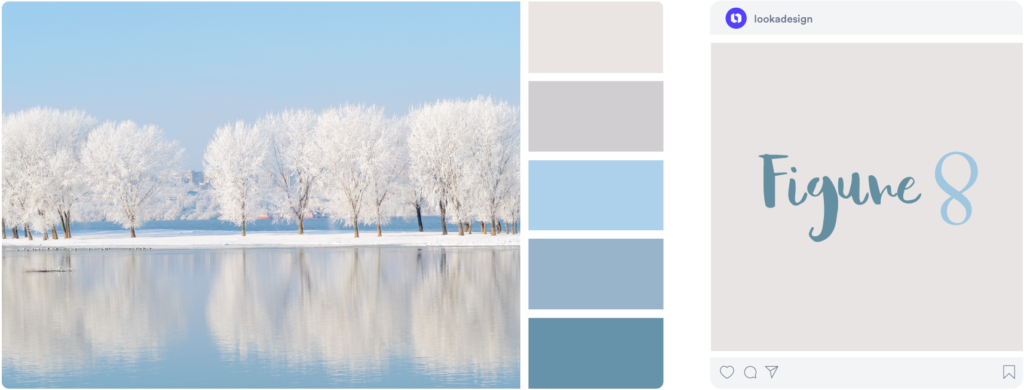 Зима цветовая схема