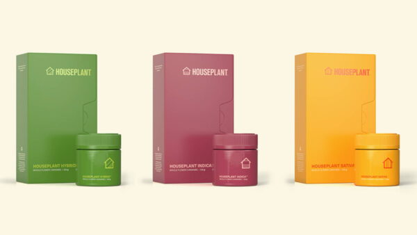 houseplant cannabis branding