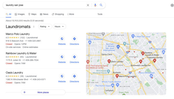 setting up a google business profile for small business SEO