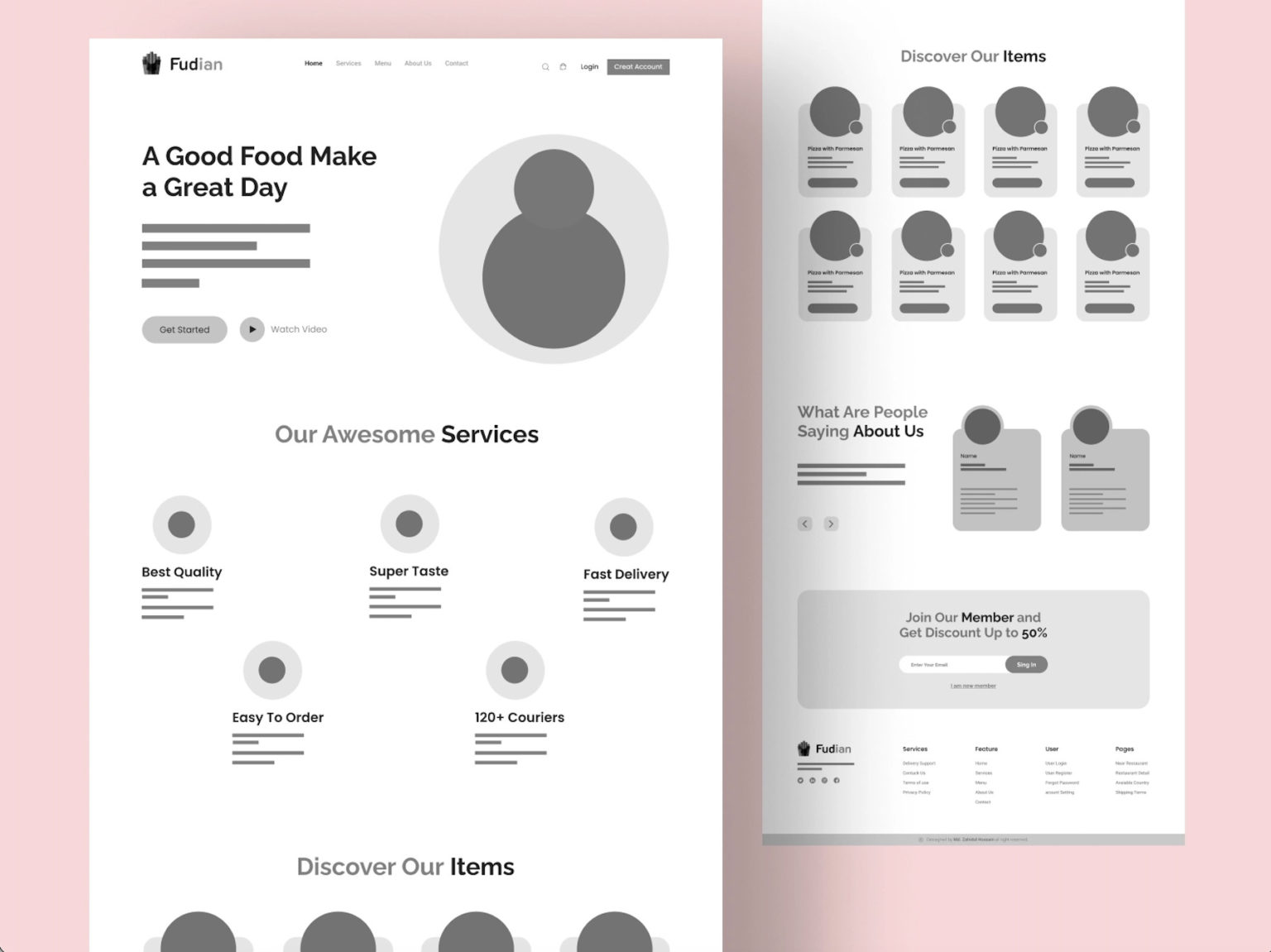 15 Wireframe Examples and How to Make Your Own Looka
