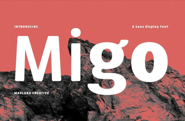 migo logo font trend