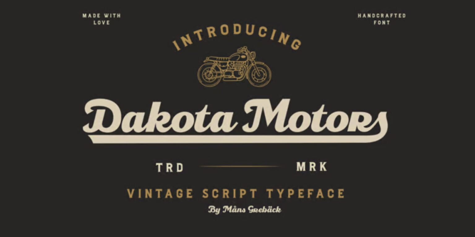 28 Of The Best Cursive Fonts In 2025 For Your Logo And Brand Looka Dakota Motors Cursive Font 1536x765