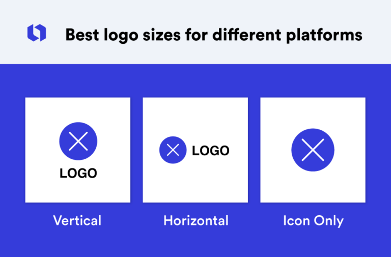 What Logo Size Is Best Guidelines For Websites Social Print Looka