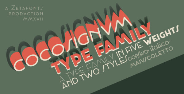 cocosignum logo font