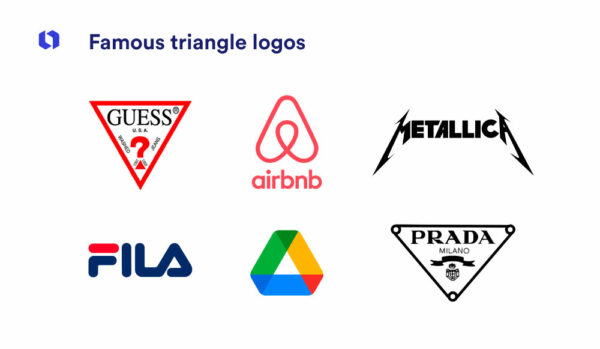 18 Famous Triangle Logos + Tips to Create Your Own