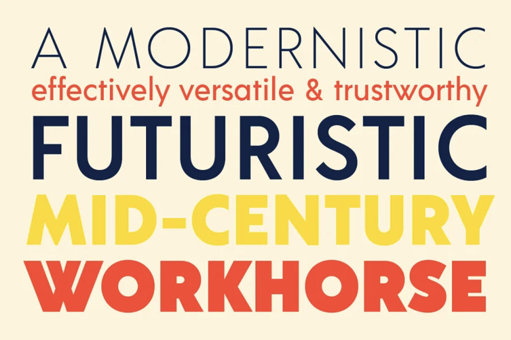 Top 42 Modern Fonts for Trendy Designs in 2024 Looka