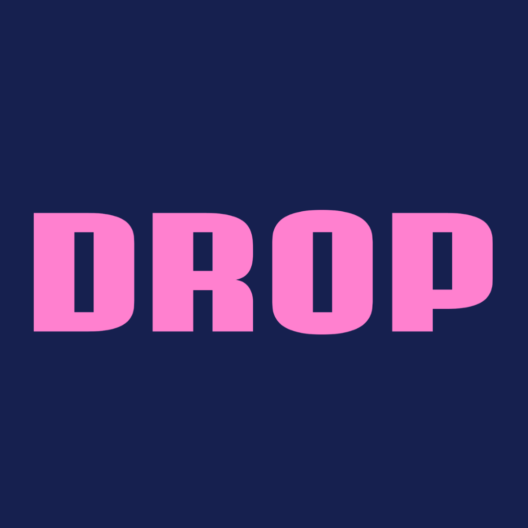 Drop page. Drop shop. drop cash.