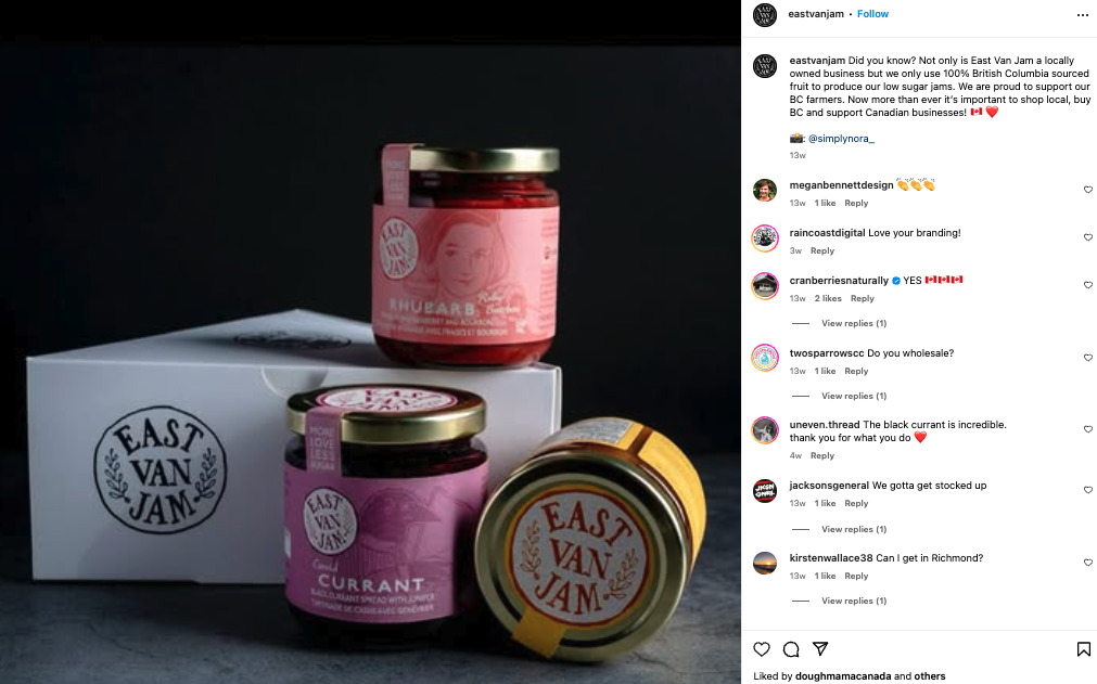 East Van Jam business things to make and sell