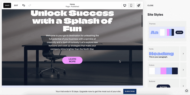 squarespace ai website builder