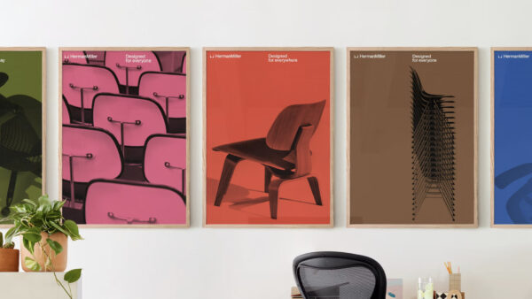 herman miller brand mockup