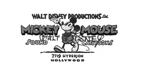1929 Disney Logo